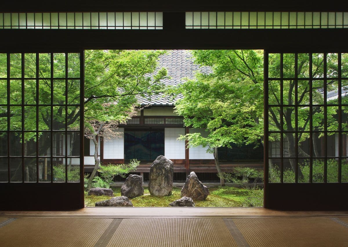 Japanischer Garten in Kyoto