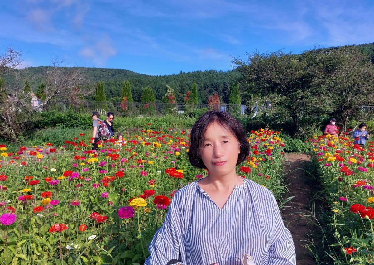 Unsere Reiseleiterin in Japan