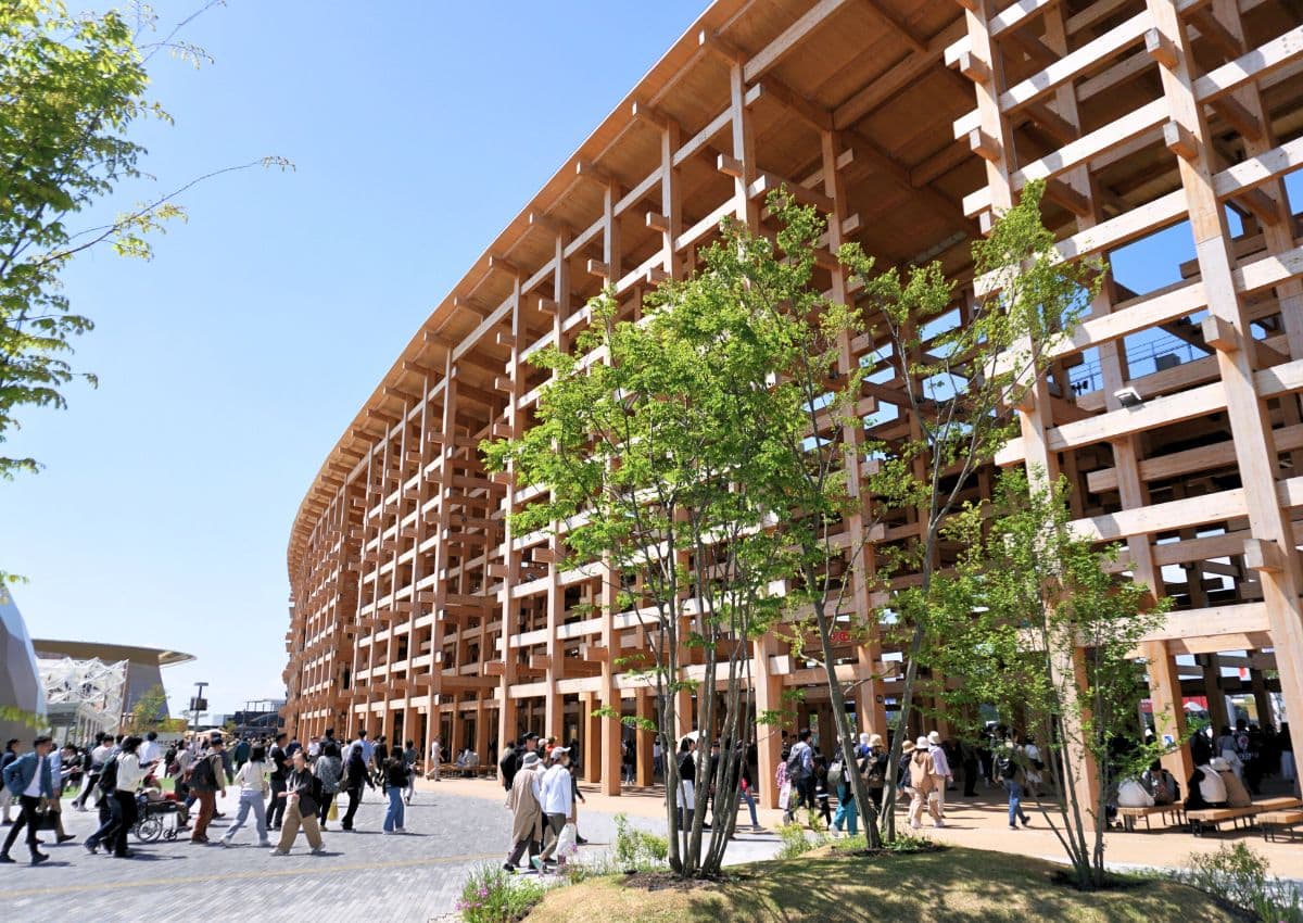 Der Grand Ring der Osaka Expo 2025