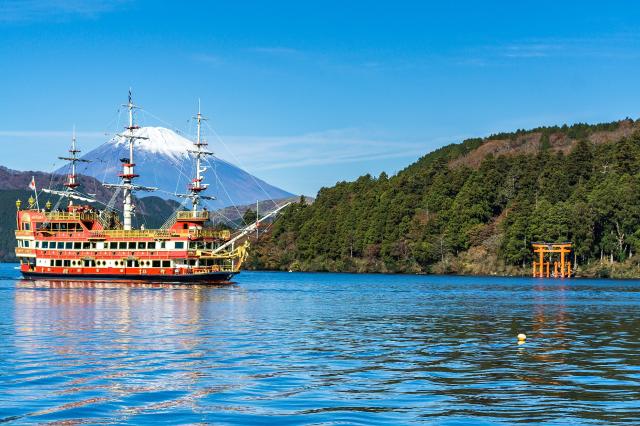 Ashi-See in Hakone 