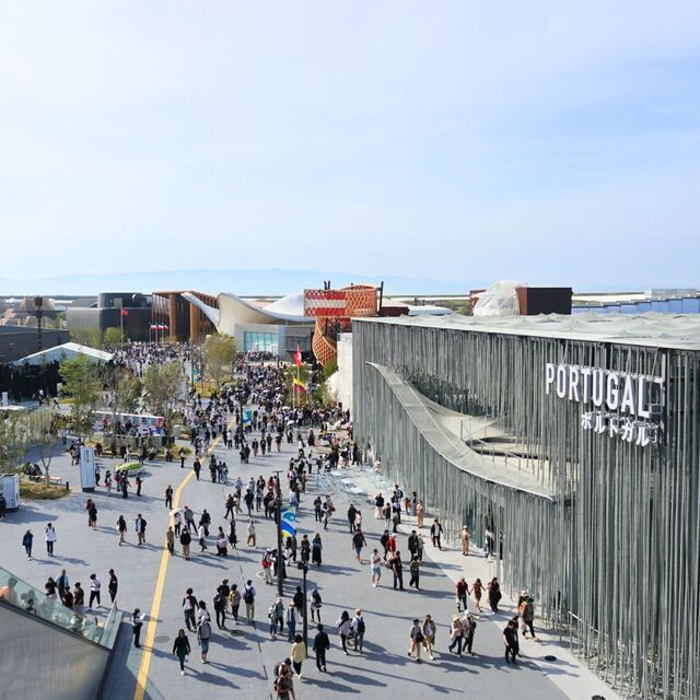 Osaka EXPO 2025 aus der Vogelperspektive
