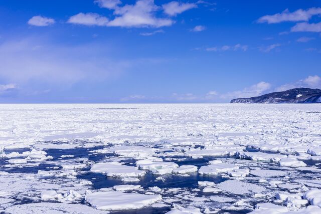 Treibeis in Shiretoko