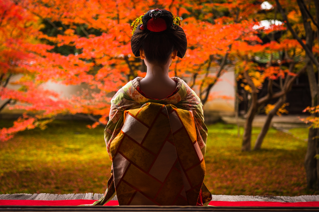 Maiko-Abendessen, Kyoto