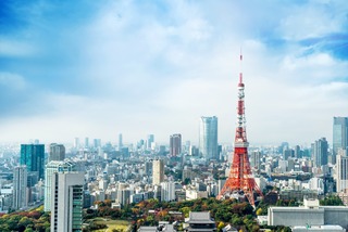 Tokyo Tower und StadtbildSenso-ji-Tempel, Asakusa